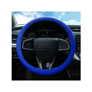 AsilTech Silikon Direksiyon Kılıfı Mavi