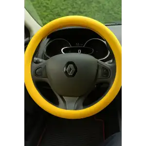 AsilTech Silikon Direksiyon Kılıfı Sarı