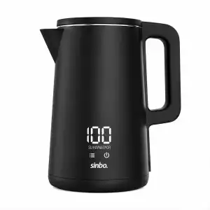 AsilTech Sinbo 1.8 Litre Dijital Kettle - Dokunmatik Ekranlı - Akıllı Su Isıtıcısı
