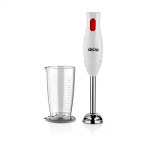 AsilTech Sinbo Çubuk El Blender - 700 ml Ölçekli Hazne - Paslanmaz Çelik Uçlu