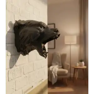 AsilTech Siyah Ayı Duvar Aksesuarı