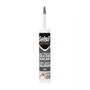 AsilTech Siyah Universal Silikon - 280 gr - Dolgu Silikonu