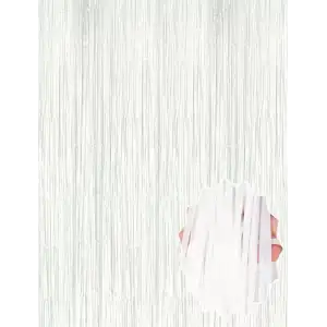 AsilTech Soft Beyaz Renk Duvar ve Kapı Perdesi