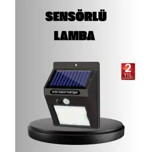 AsilTech Solar LED Bahçe Aydınlatma – Hareket Sensörlü, Güneş Paneliyle Şarj Olan, IP65 Dayanıklı