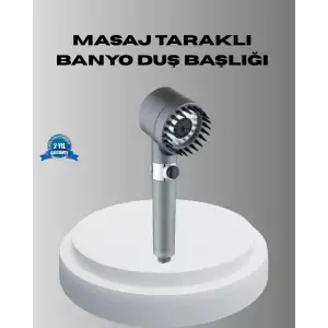 AsilTech Spa Etkili Masaj Uçlu Duş Başlığı Ergonomik Tasarım