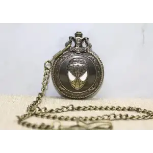 AsilTech Spiderman Tasarımlı Köstekli Saat Model 2