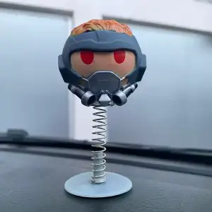 AsilTech Star Lord Sallanan Kafa Zıp Zıp Marvel Lisanslı