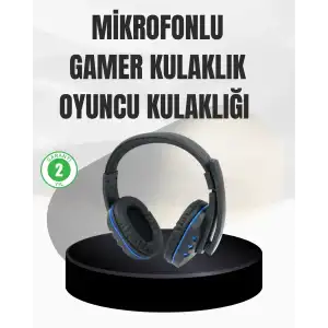 AsilTech Stereo Oyun Kulaklığı – Güçlü Bas, Mikrofonlu ve Konforlu Tasarım
