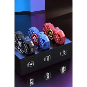 AsilTech Stres Çarklı Bluetooth Kulaklık Kablosuz Kırmızı Yüksek Ses Kaliteli