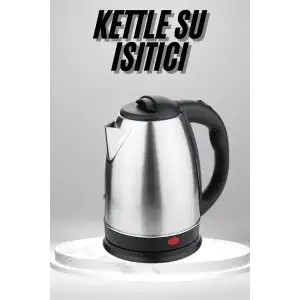 AsilTech Su Isıtıcı 220 - 240 V Paslanmaz Çelik Kettle Uzun Ömürlü 2000 Watt