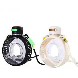 AsilTech Su Matarası Yuvarlak 750 ml