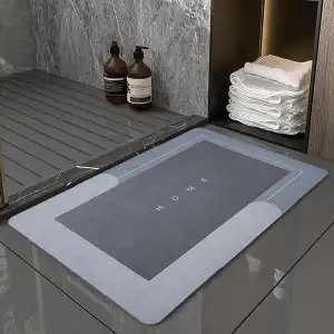 AsilTech Süper Su Emici Kaymaz Tabanlı Paspas