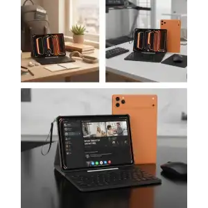 AsilTech Tablet PC Klavyeli Set Geniş Ekran Yüksek Depolama ve Android Sistem