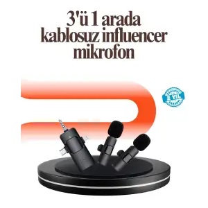 AsilTech Tak ve Kullan Mikrofon - Gürültü Engelleyici