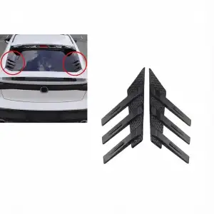 AsilTech Tampon Dekor Ventil 2 Parça Siyah İthal