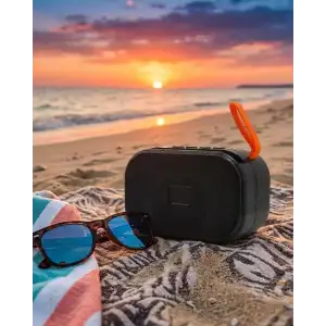 AsilTech Taşınabilir Bluetooth Hoparlör Güçlü Baslı Kablosuz Müzik Kutusu
