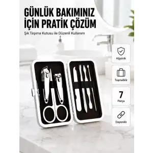 AsilTech Taşınabilir Çantalı Çok Fonksiyonlu Bakım Seti