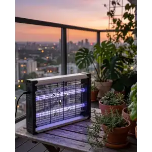 AsilTech Taşınabilir Elektrikli Sinek Öldürücü Askılı UV Haşere Lambası