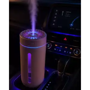 AsilTech Taşınabilir Hava Nemlendirici Aromaterapi Difüzörü Şarjlı Tasarım
