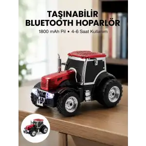 AsilTech Taşınabilir Nostaljik Araç Tasarımlı Bluetooth Hoparlör