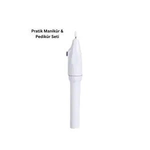 AsilTech Taşınabilir Profesyonel Manikür Pedikür Seti