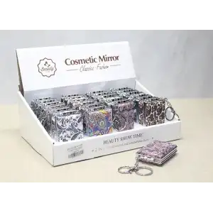 AsilTech Taşlı El Aynası Anahtarlık Model 7