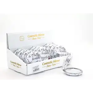 AsilTech Taşlı İstanbul Tasarımı El Aynası Kalın Model 7