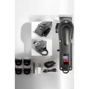 AsilTech Tıraş Makinesi Taşınabilir Özel Kesim Paslanmaz Çelik Bıçaklı