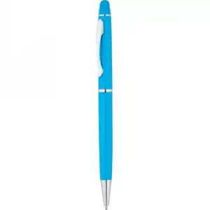 AsilTech Touchpen Dokunmatik Turkuaz Metal Kalem