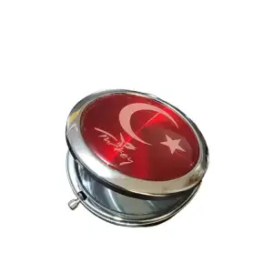 AsilTech Türk Bayraklı El Aynası