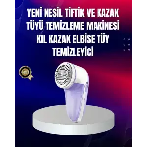 AsilTech Tüy ve Tiftik Temizleyici – 3 Bıçaklı, 200ml Kapasiteli