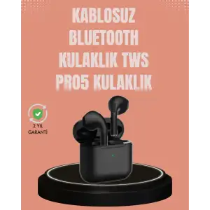 AsilTech TWS Pro 5 Kulaklık – Uzun Süreli Kullanım İçin Yüksek Batarya Performansı