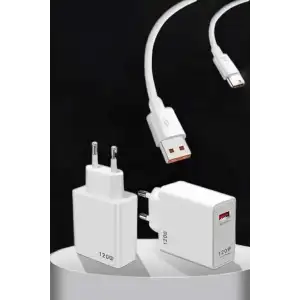AsilTech Type-C 120W Şarj Aleti Hızlı Şarj Turbo