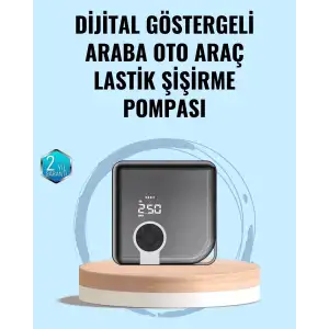 AsilTech Type-C Şarj Girişli Taşınabilir Elektrikli Hava Pompası