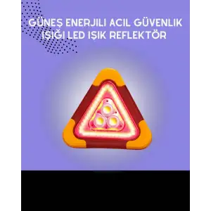 AsilTech USB Şarjlı Çok Modlu Acil Durum Feneri