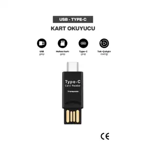 AsilTech USB To Type-C Kart Okuyucu