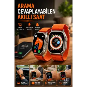 AsilTech Uyku ve Nabız Takipli, Wireless Şarjlı Akıllı Saat Android ve iOS Uyumlu