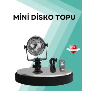 AsilTech Uzaktan Kumandalı RGB Disko Projektör Işığı