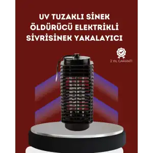 AsilTech Uzun Ömürlü Elektrikli Sivrisinek Katili – Sessiz Çalışma, Güçlü Performans