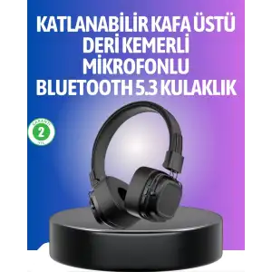 AsilTech Uzun Süreli Rahat Kullanım İçin Kablosuz Bluetooth Kulaklık