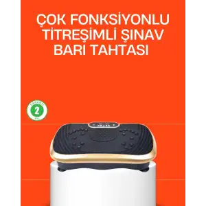 AsilTech Vücut Şekillendirmeye Yardımcı Titreşimli Spor Platformu