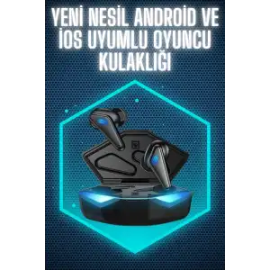 AsilTech Wireless Gaming Kulaklık Mikrofonlu Bluetooth Oyuncu Kulaklığı