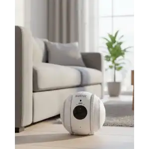 AsilTech Yapay Zekalı Güvenlik Kamerası Çift Yönlü Ses ve Gece Görüş Özelliği