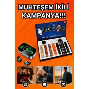 AsilTech Yeni Model Akıllı Saat ve Ucuz Kaliteli Bluetooth Kulaklık Amoled Ekran Aynalı