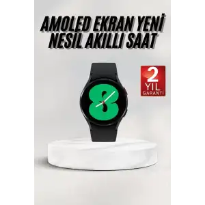 AsilTech Yeni Nesil Akıllı Saat Çağrı Cevaplayabilen Plastik 47 Mm Uyumlu Kordon