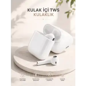 AsilTech Yeni Nesil HD Ses ve Dokunmatik Kontrol Akıllı ve Şık Bluetooth Kulaklık