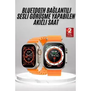 AsilTech Yeni Nesil Ultra Akıllı Saat Adımsayar Uyku Takibi Nabız Sensörü