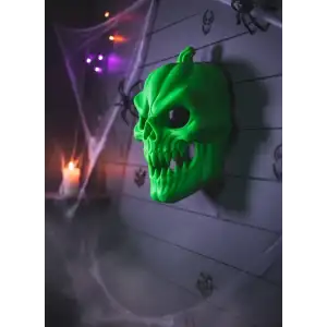 AsilTech Yeşil Maske Dekor Ev ve Parti Süsleme Ürünü