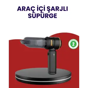 AsilTech Yüksek Performanslı Araç İçi El Süpürgesi