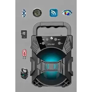 AsilTech Yüksek Performanslı Bluetooth Hoparlör Kablosuz Taşınabilir